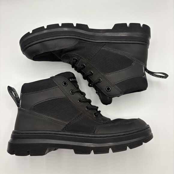 Dr Martens bonny tech boots in black size 8 Combat‎ Style Army Style Tactical - Picture 1 of 10
